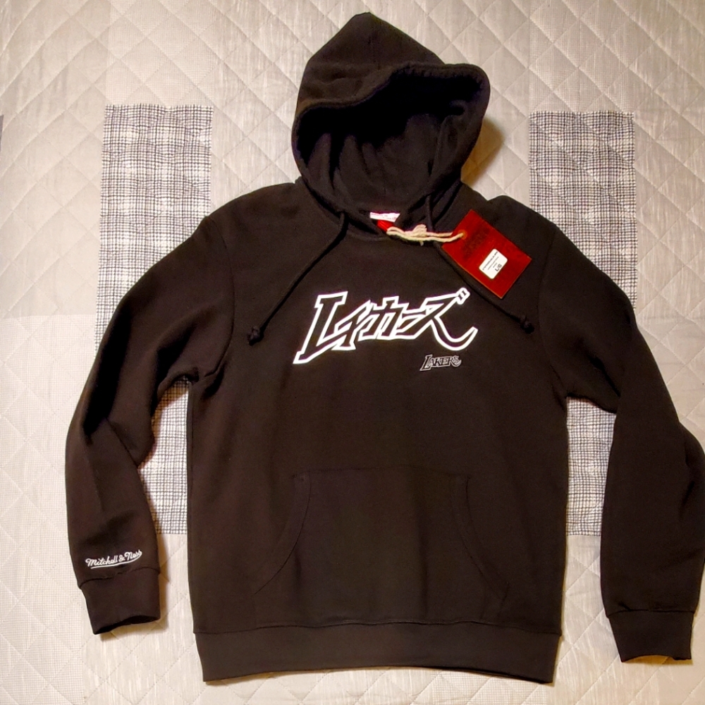 Brand New Lakers Ninja,Mitchell&Ness hoodie,Men L